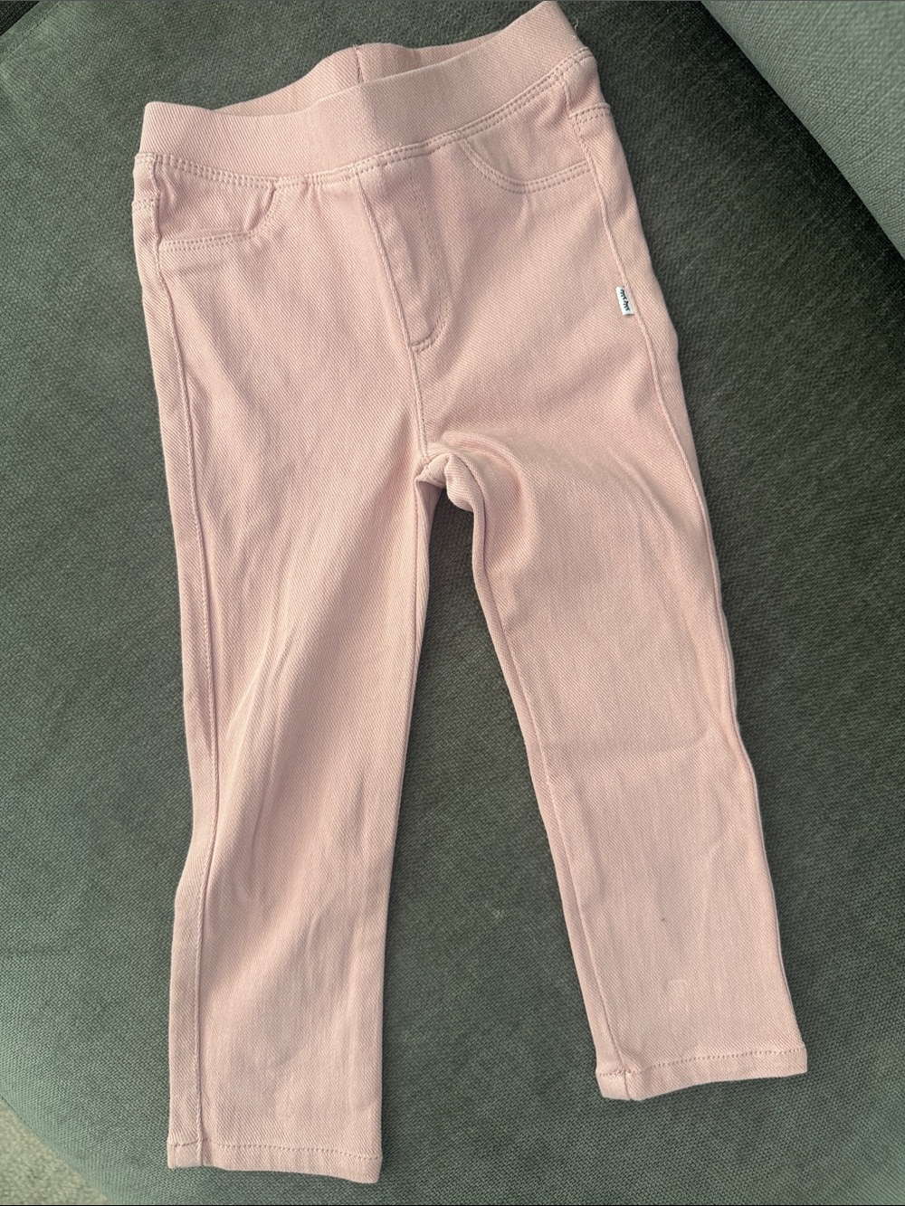 Little Sleepies Blush Pink Stretch Knit Leggings 2T